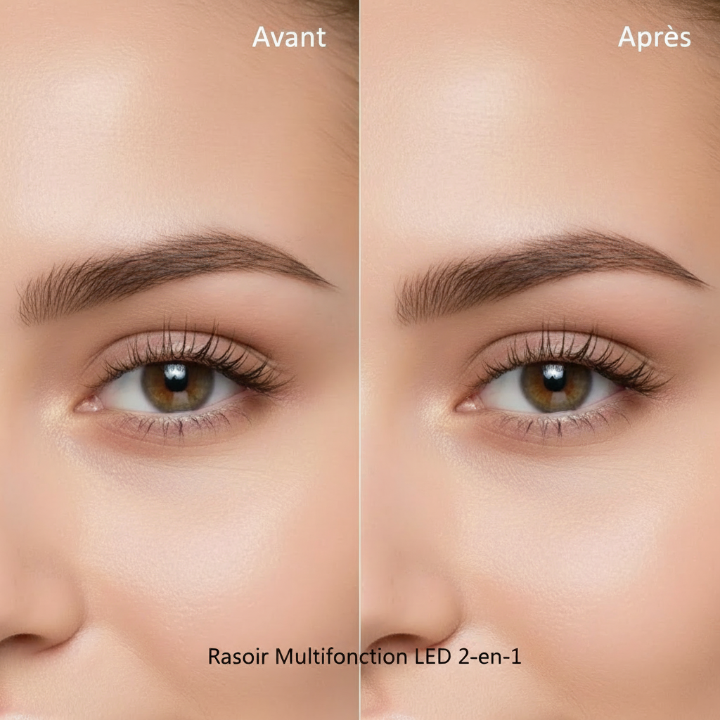 Rasoir Multifonction LED 2-en-1